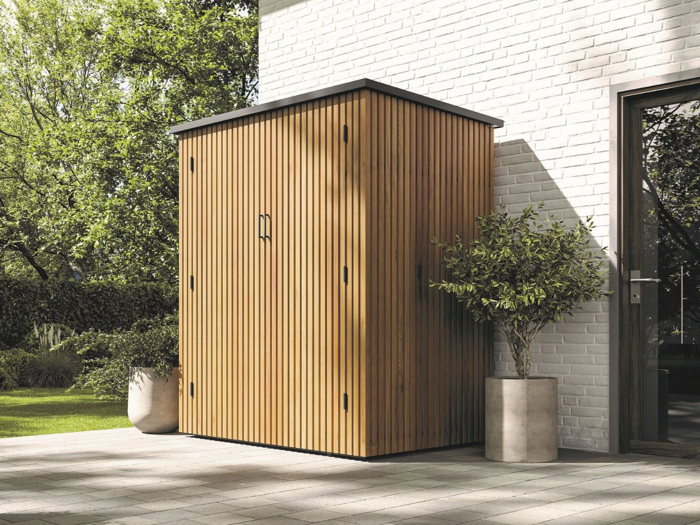Exterior Living Tuinkast Roma XL 174 x 95 x 205 cm - Afbeelding 1